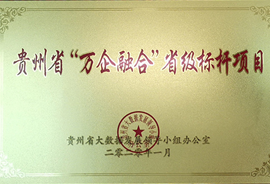 貴州省“萬(wàn)企融合”省級(jí)標(biāo)桿項(xiàng)目